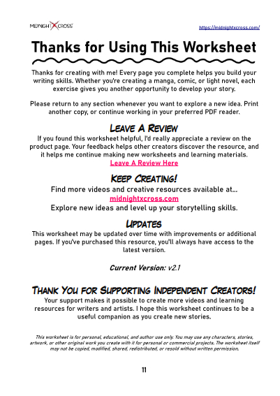 Character Interview Worksheet Preview 11